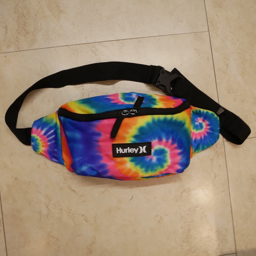 Hurley Womens/Mens Tye-Dye Crossbody Bag~